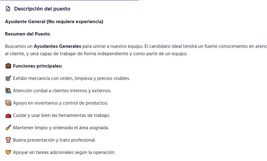 ayudante general el machetazo