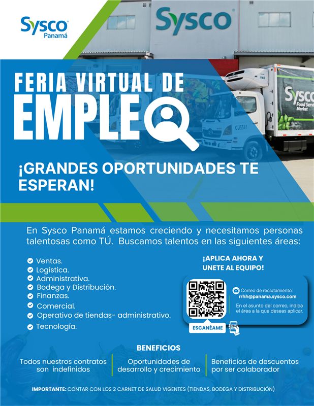 feria de empleo sysco panamá