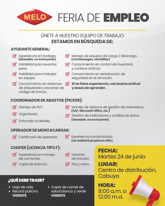 Feria-de-Empleo-Grupo-MELO feria de empleo de grupo melo