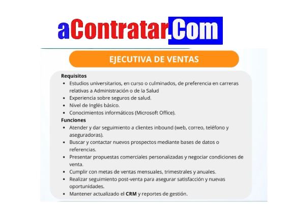 trabajar de ejecutivo de ventas en clinilab panamá