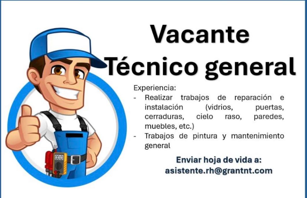 vacante de técnico general en la terminal de transporte albrook